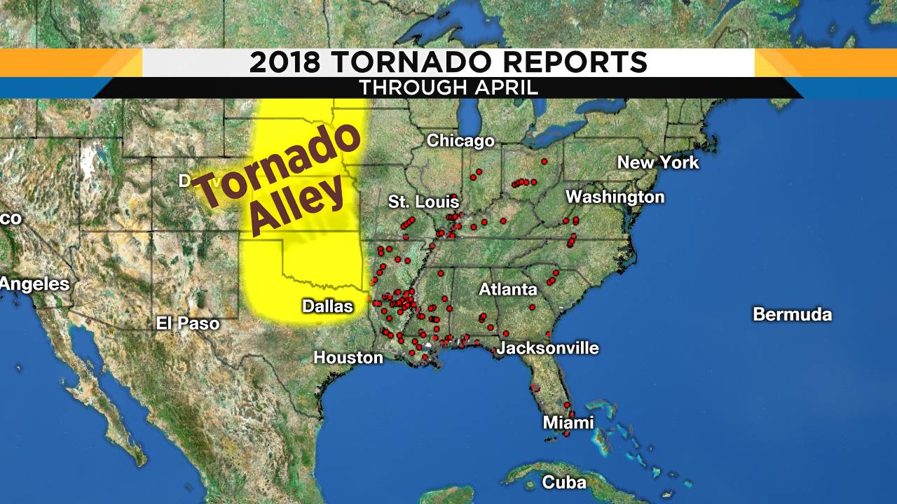 Twice as many tornadoes on First Coast as in Oklahoma